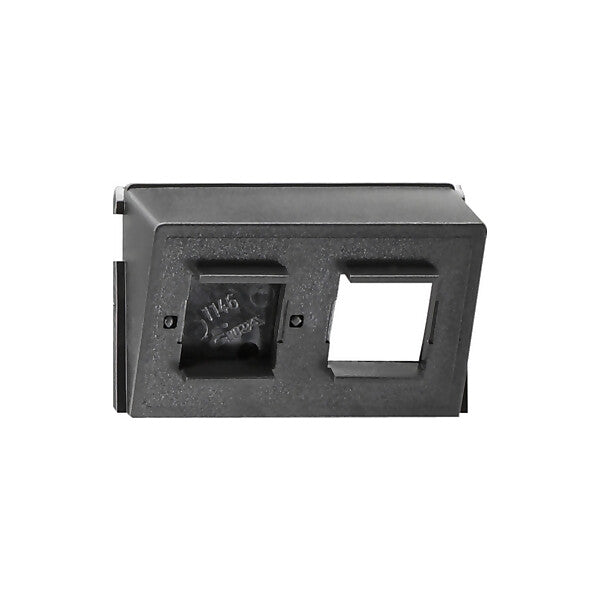 Gira Modulareinsatz AT+T 2-fach 005800